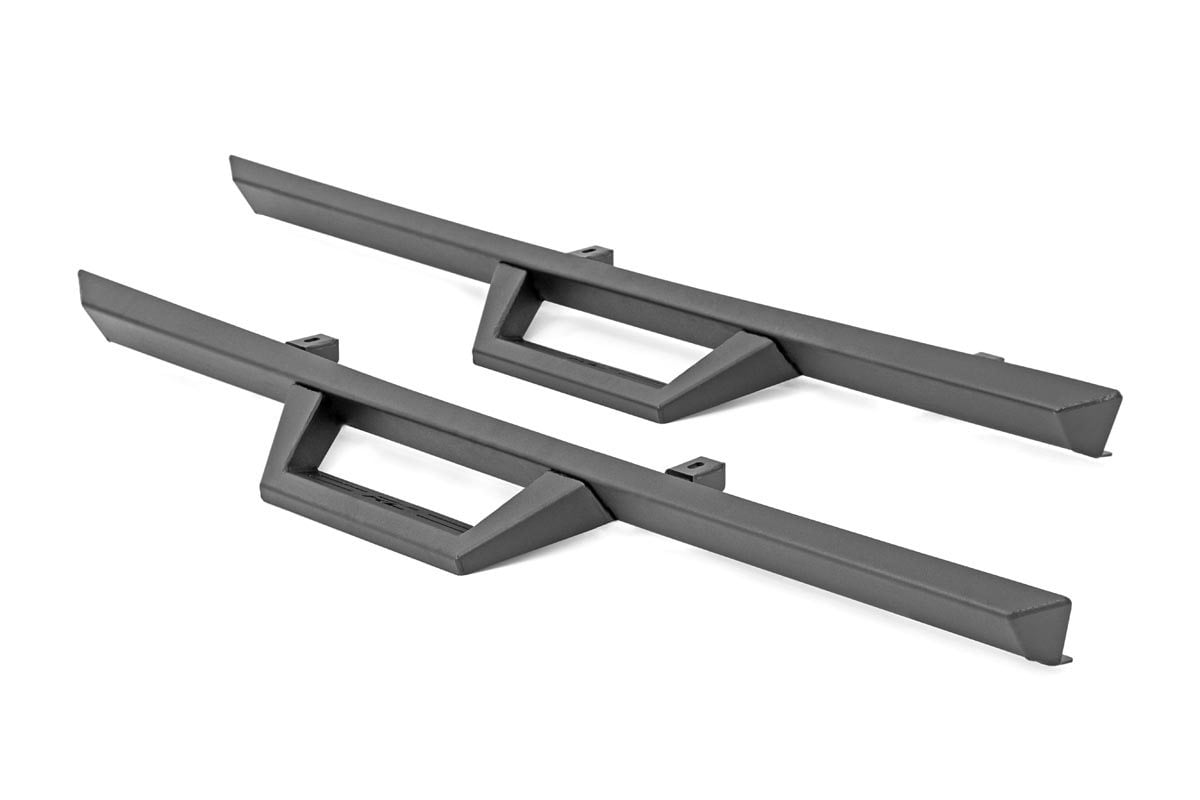 Contoured Drop Steps 2 Door Jeep Wrangler JK 4WD (2007-2018) Rough Country
