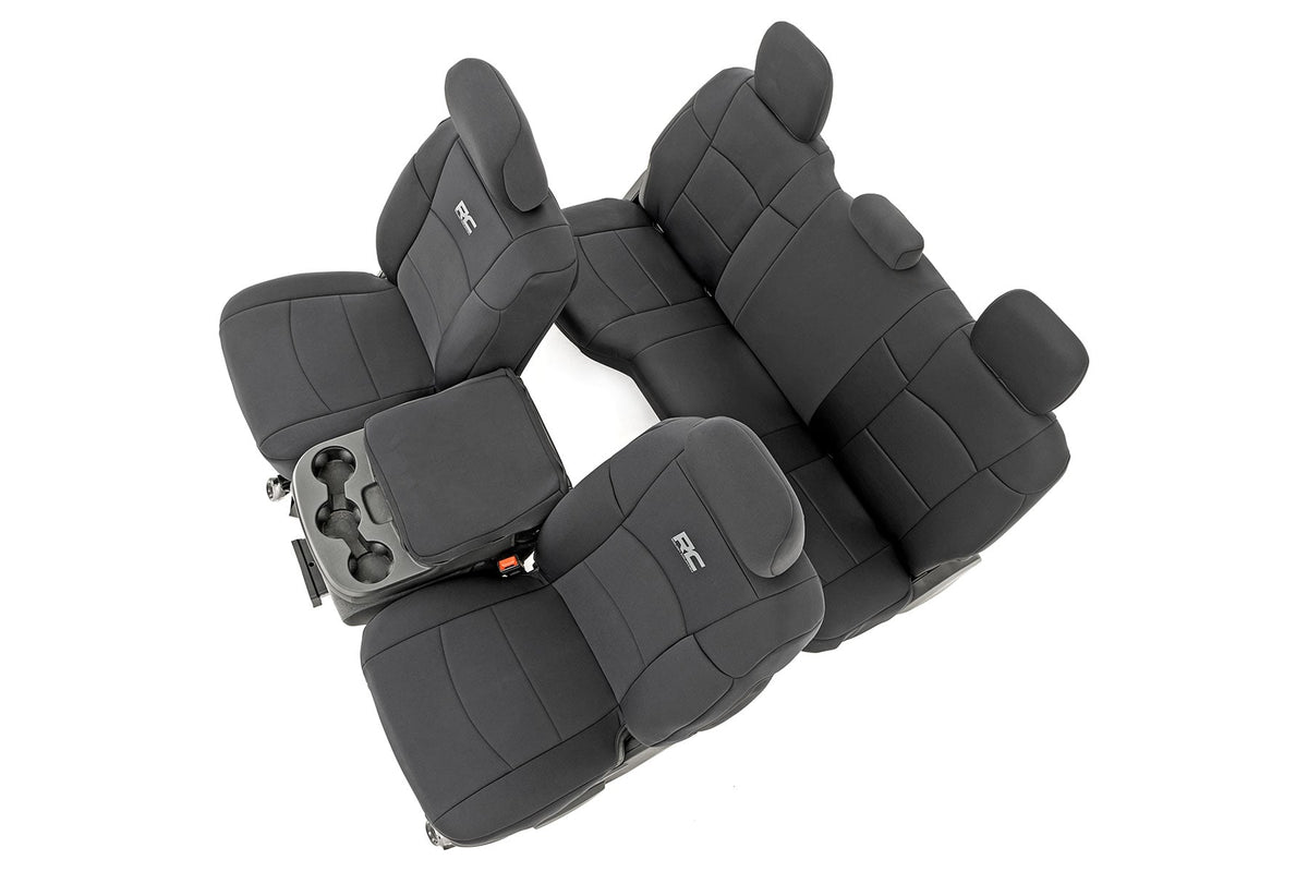 Seat Covers Bucket Seats FR & RR Ram 2500 2WD/4WD (2019-2026) Rough Country