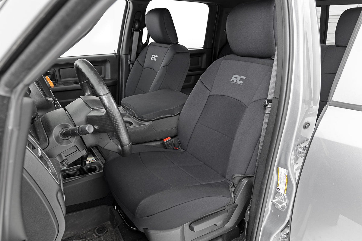 Seat Covers Bucket Seats FR & RR Ram 2500 2WD/4WD (2019-2026) Rough Country