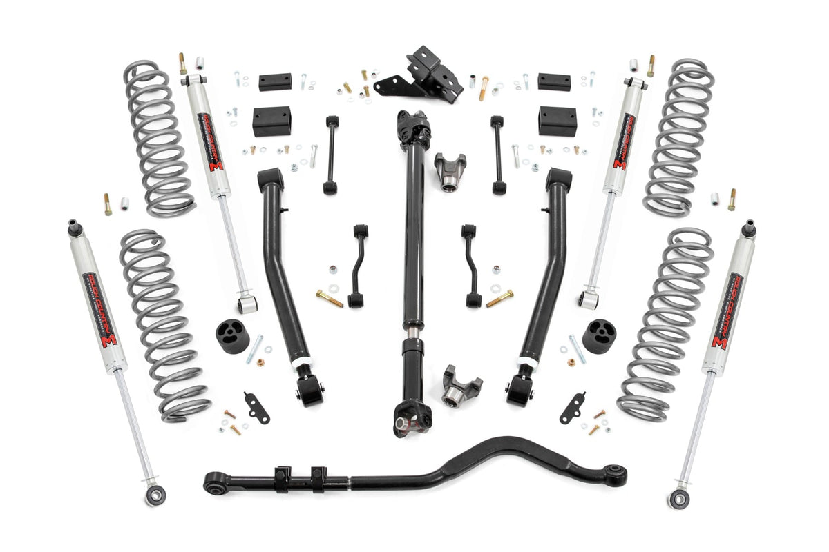 3.5 Inch Lift Kit Adj Lower FR D/S M1 Jeep Wrangler JL 4WD (24-26) Rough Country