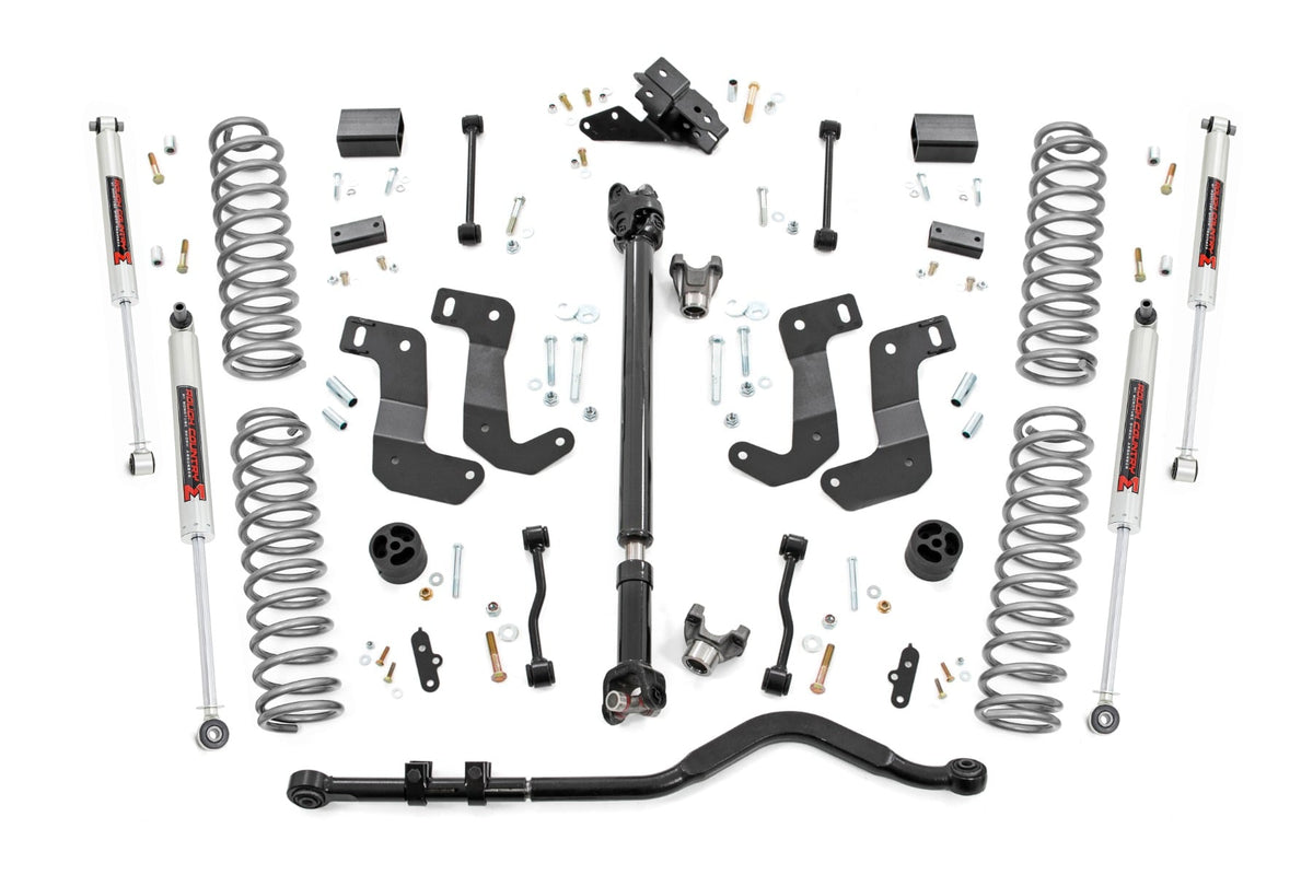 3.5 Inch Lift Kit C/A Drop FR D/S M1 Non-Rubicon Jeep Wrangler Unlimited (24-26) Rough Country