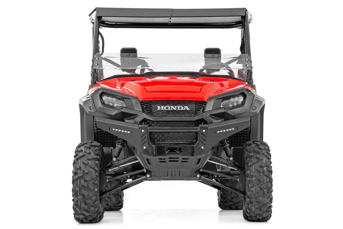 Bumper Wings No Stinger 6 Inch Led Combo Honda Pioneer 1000 Rough Country