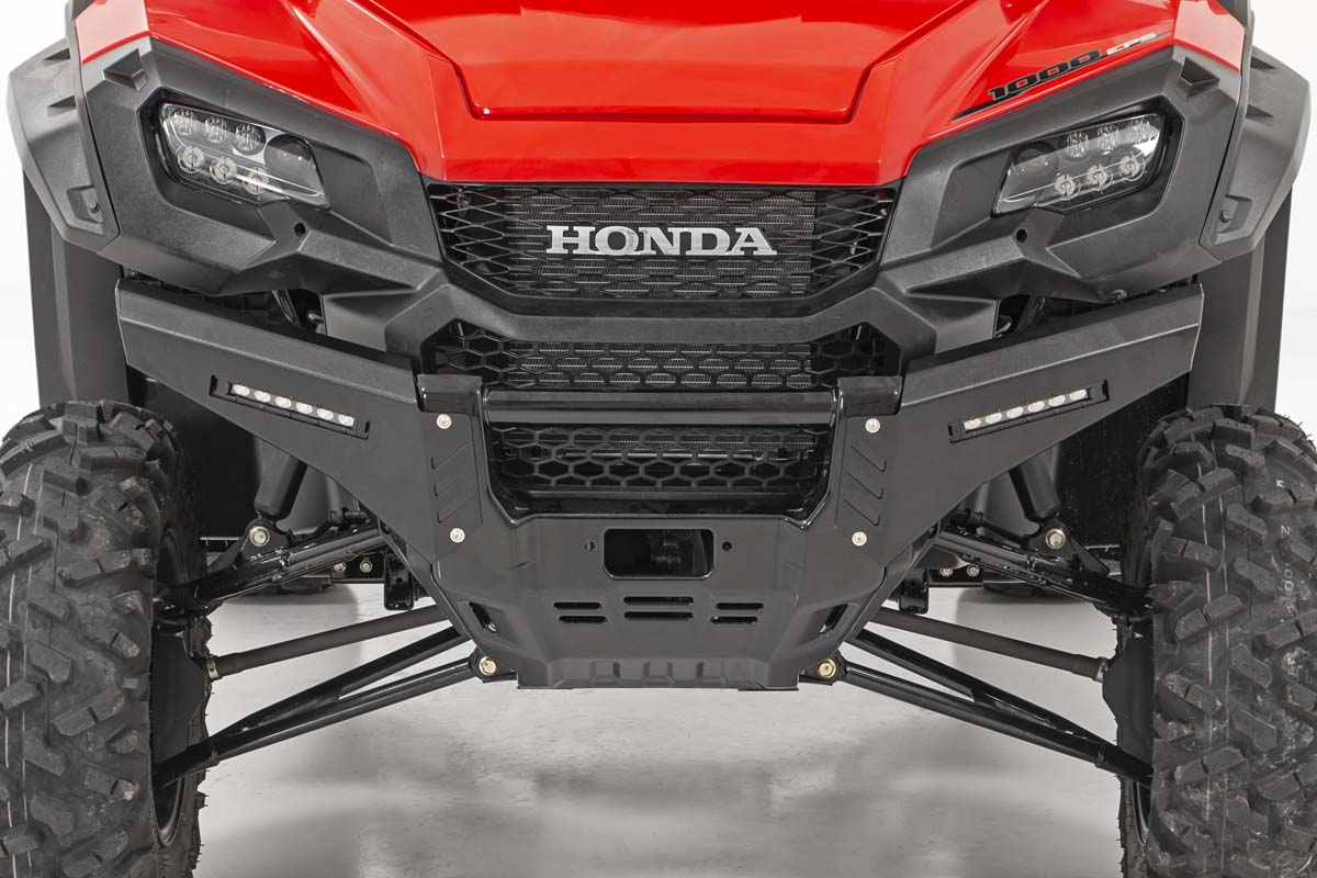 Bumper Wings No Stinger 6 Inch Led Combo Honda Pioneer 1000 Rough Country