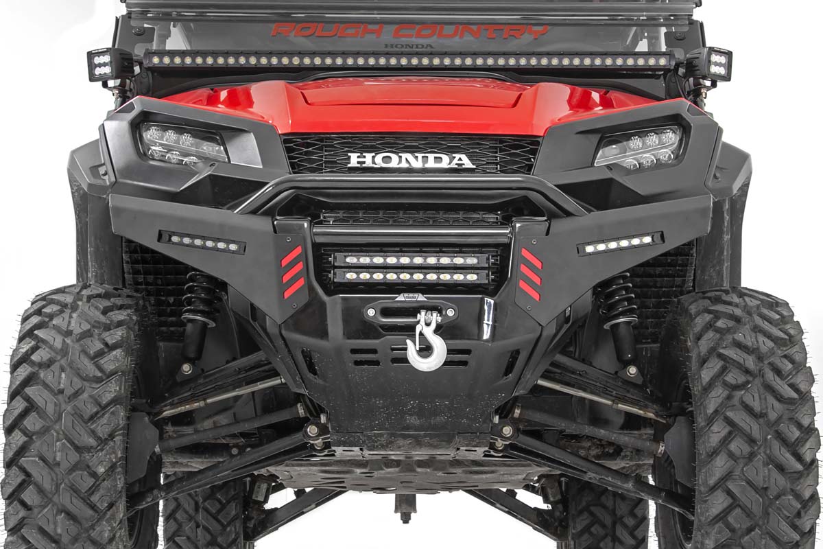 Bumper Wings Stinger 6 Inch Led Combo Honda Pioneer 1000 Rough Country