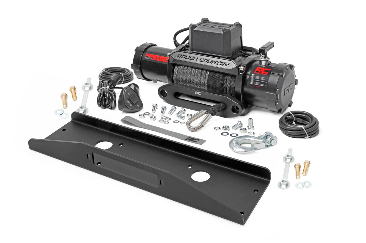 Winch Plate PRO9500S Mahindra Roxor Rough Country
