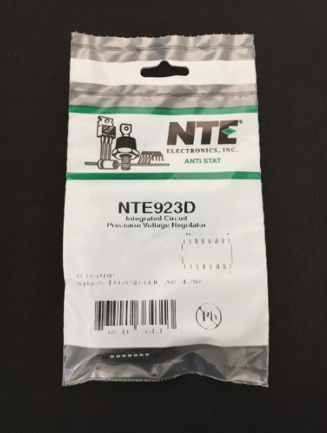 NTE923D Voltage Regulator w/ Precision Integrated Circuit, Adjustable 2-37 Volts NTE