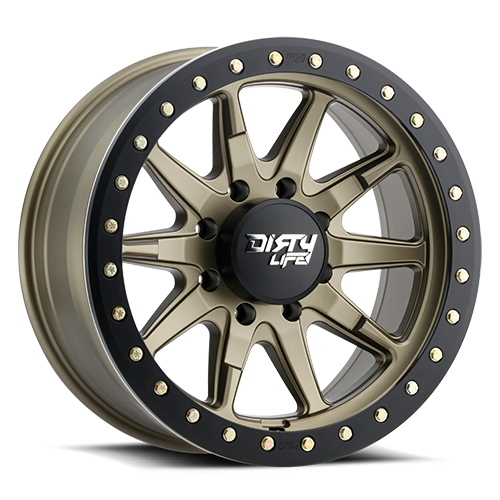 Dirty Life Race Wheels DT-2 9304 Satin Gold 17X9 5-127 -12Mm 78.1Mm