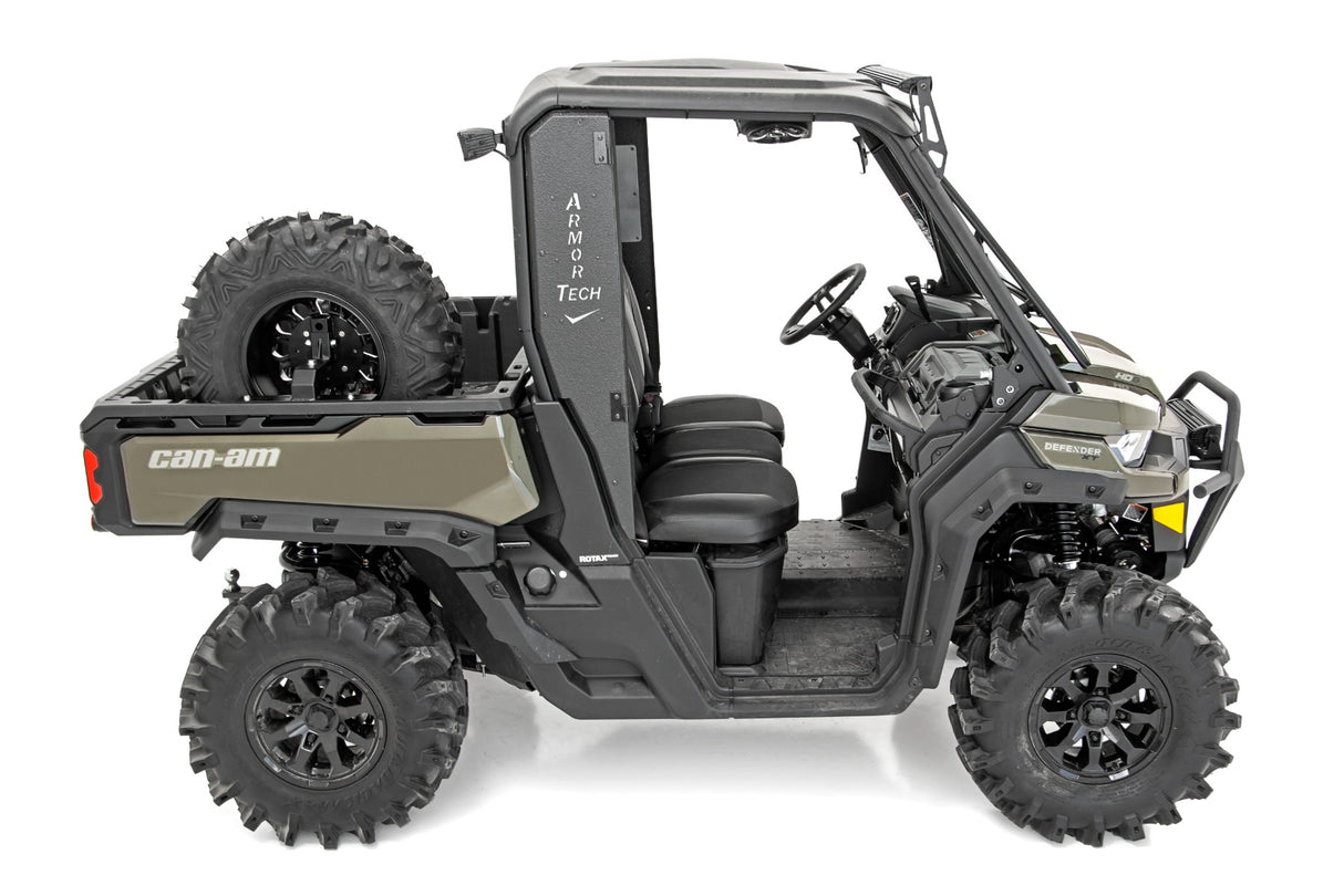 Spare Tire Carrier Bed Side Mount Multiple Makes & Models (Can-Am/Polaris) Rough Country