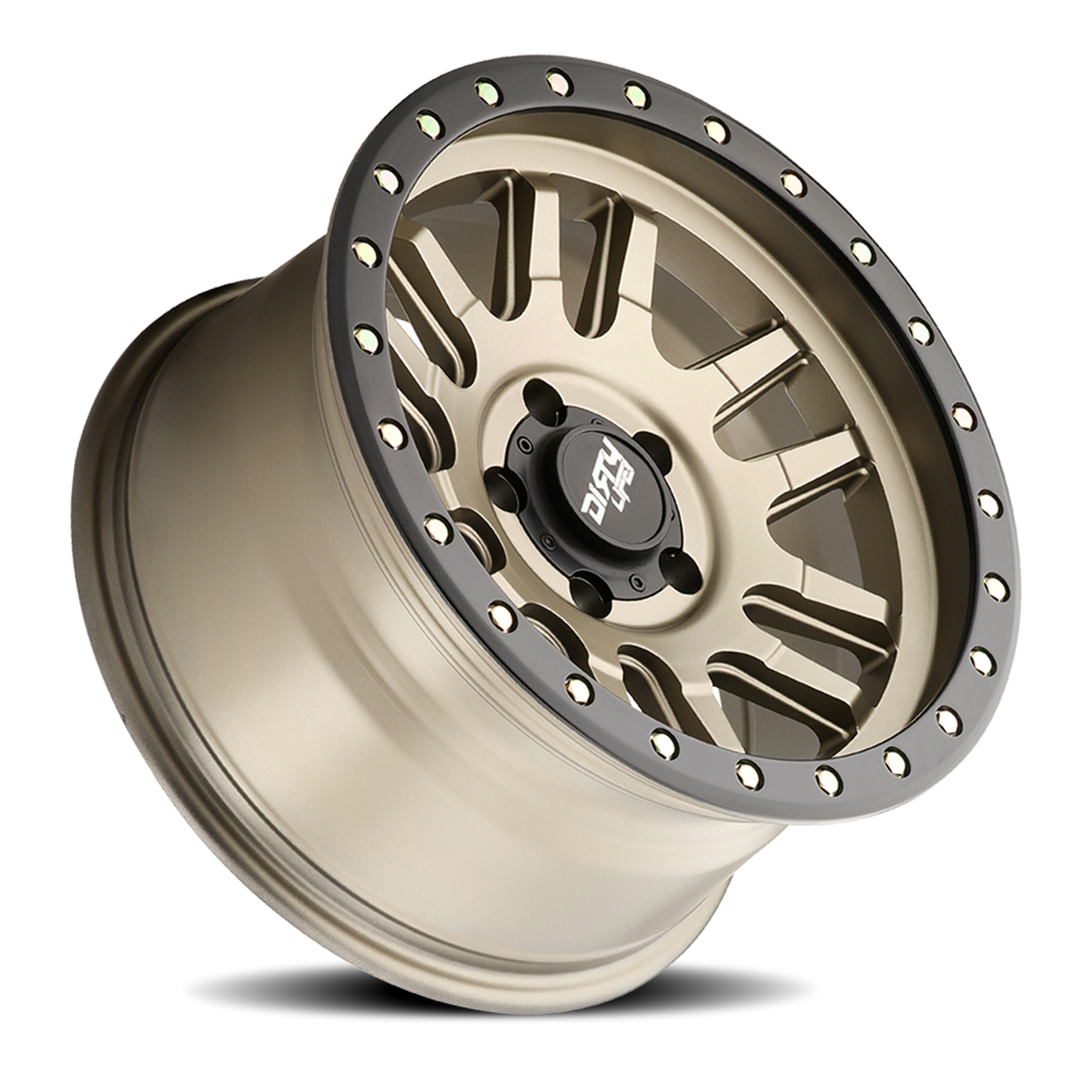 Dirty Life Race Wheels Canyon Pro 9309 Satin Gold 17X9 6-139.7 0Mm 106Mm