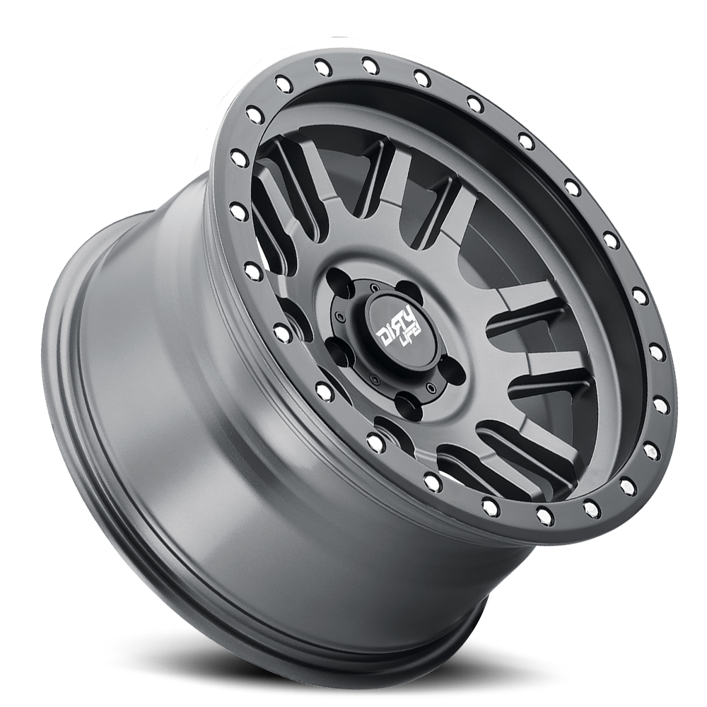 Dirty Life Race Wheels Canyon Pro 9309 Satin Graphite 17X9 6-139.7 0Mm 106Mm