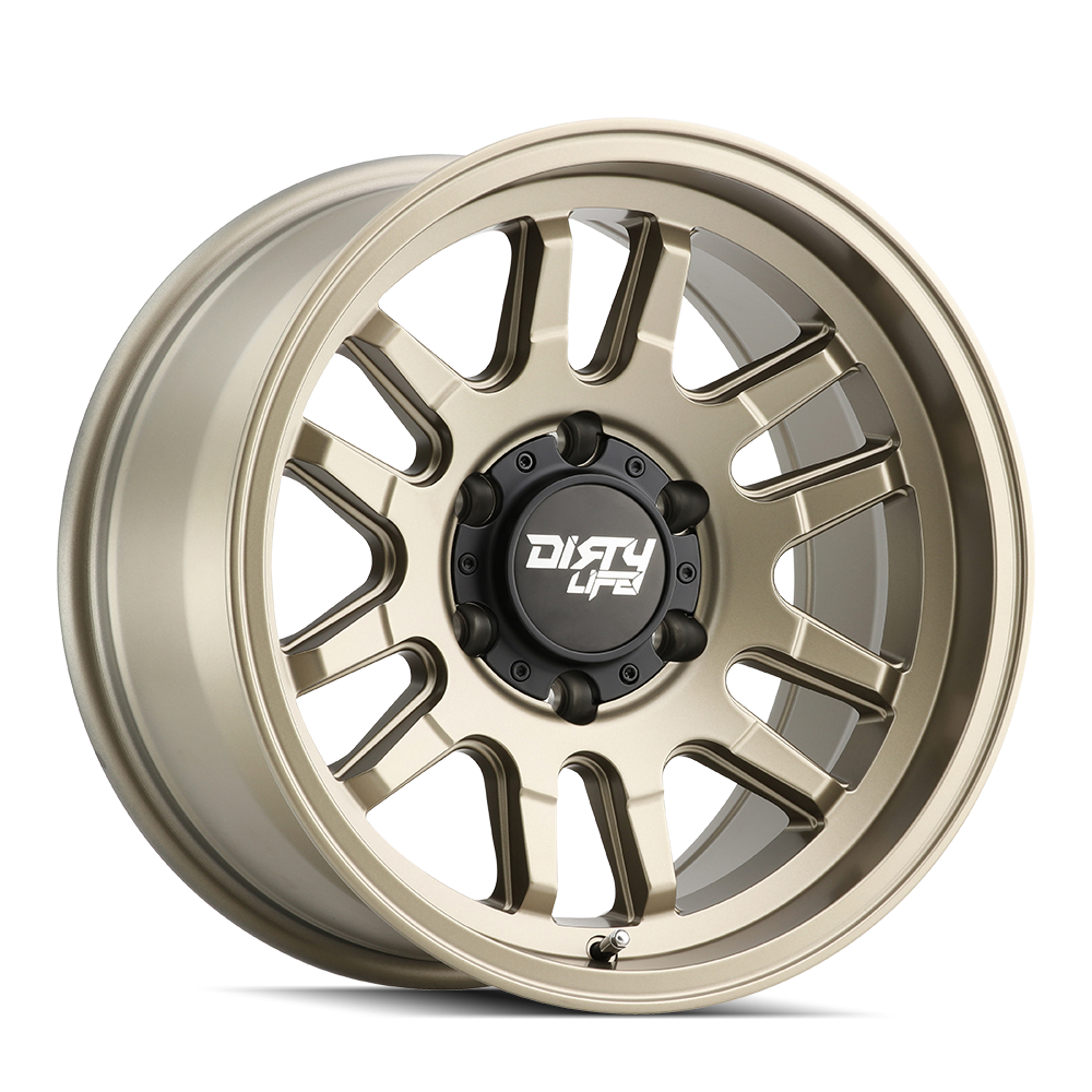 Dirty Life Race Wheels Canyon 9310 Satin Gold 17X9 6-139.7 0Mm 106Mm