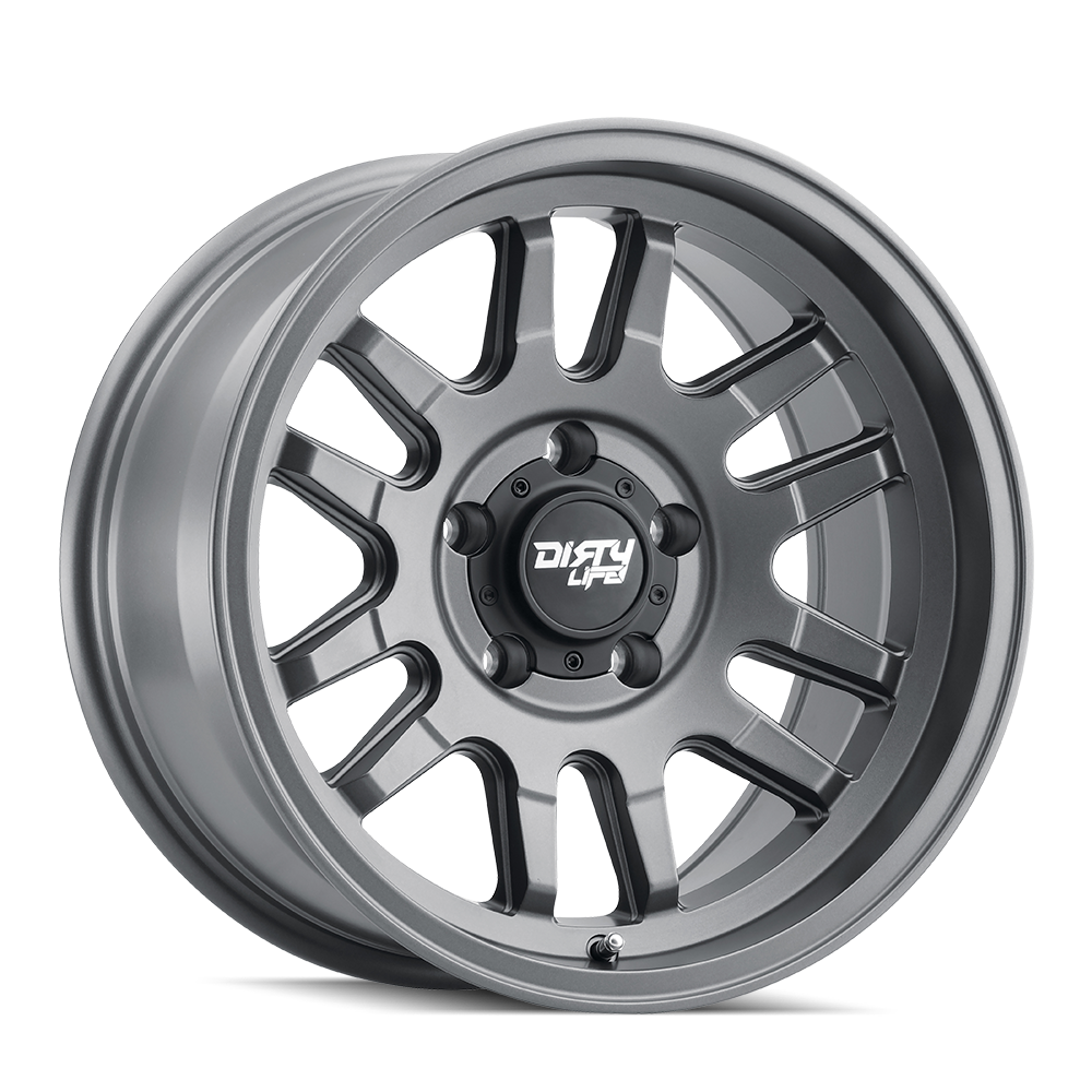 Dirty Life Race Wheels Canyon 9310 Satin Graphite 17X9 6-139.7 0Mm 106Mm