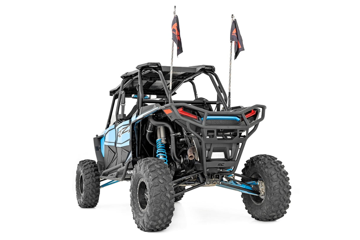 Tubular Bumper Rear w/ Receiver Hitch Polaris RZR XP 1000 Rough Country