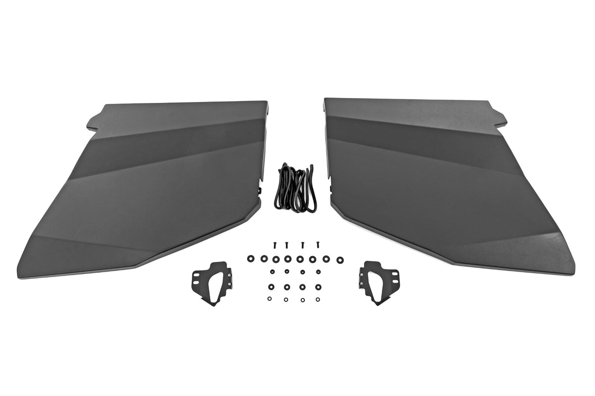 Aluminum Lower Half Doors Rear Polaris RZR XP 4 1000/RZR XP 4 Turbo S Rough Country