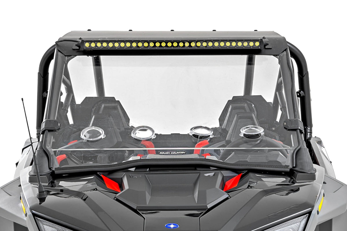 30 Inch Single Row Light Mount Front Black Series Polaris RZR Turbo R Rough Country