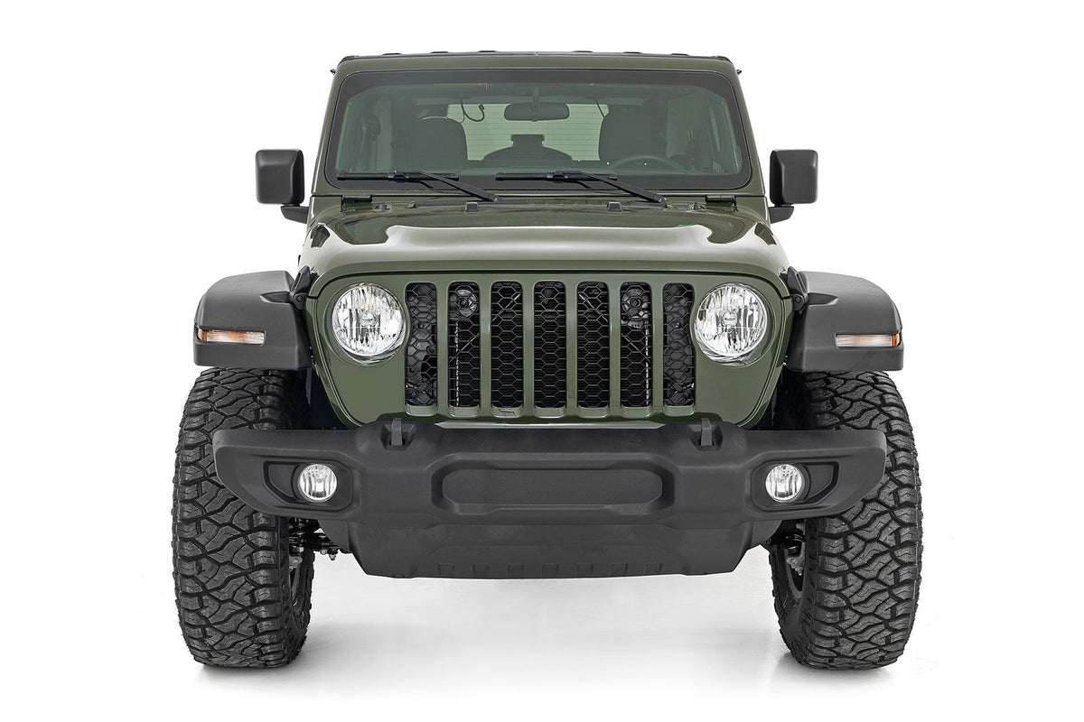 3.5 Inch Lift Kit C/A Drop Front D/S Jeep Wrangler JL 4WD (2024-2026) Rough Country