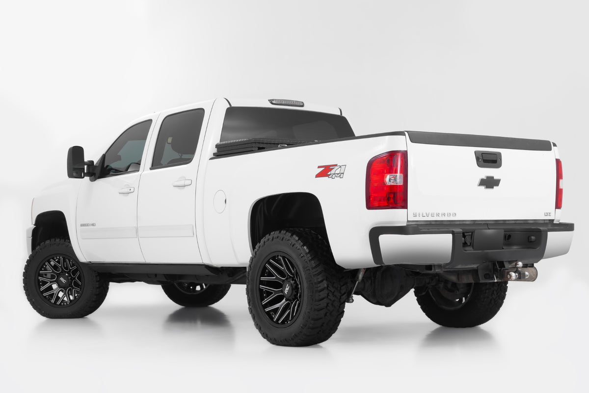 95 Series Wheel One-Piece Gloss Black Machined 20x10 8x180 -19mm Rough Country