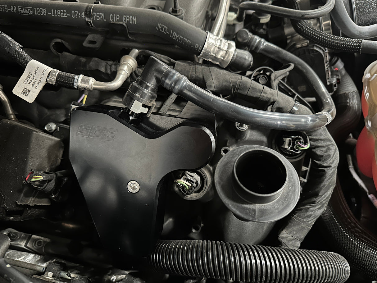SPE Motorsport 2018-2023 GEN 3 Mustang GT Billet Oil Separator Catch Can