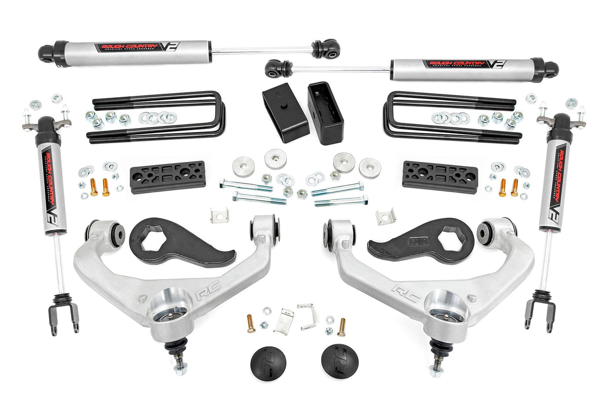 3 Inch Lift Kit UCAs V2 Sierra/Silverado 3500 HD (20-26) Rough Country
