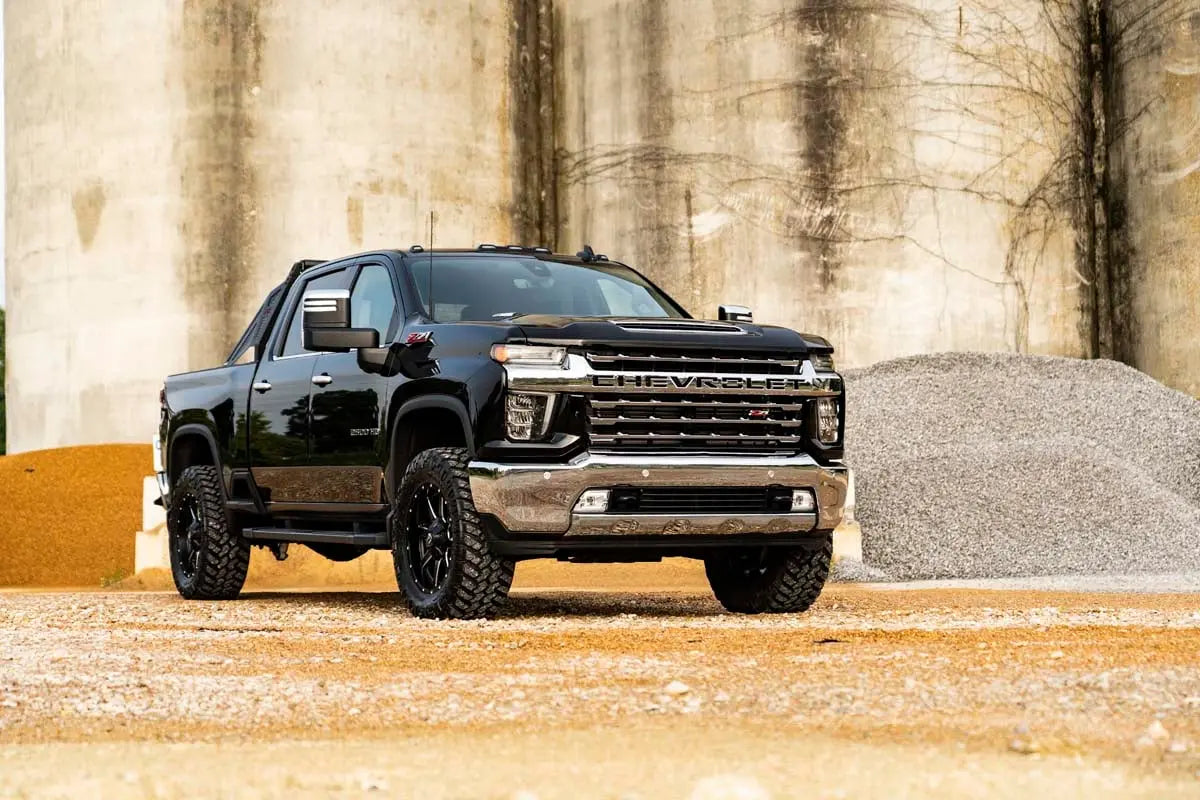 Rough Country 1.5-2 Inch Leveling Kit Chevy/GMC 2500HD/3500HD 2020-2026 9594-config