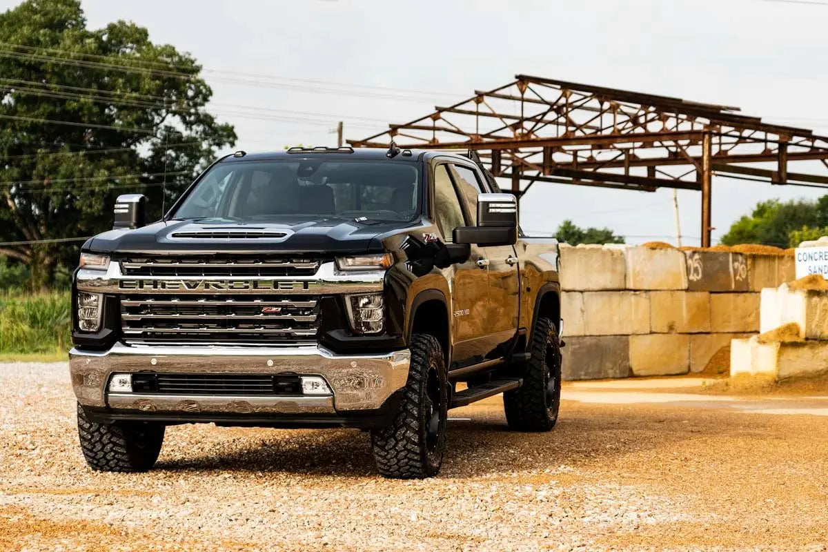Rough Country 1.5-2 Inch Leveling Kit Chevy/GMC 2500HD/3500HD 2020-2026 9594-config
