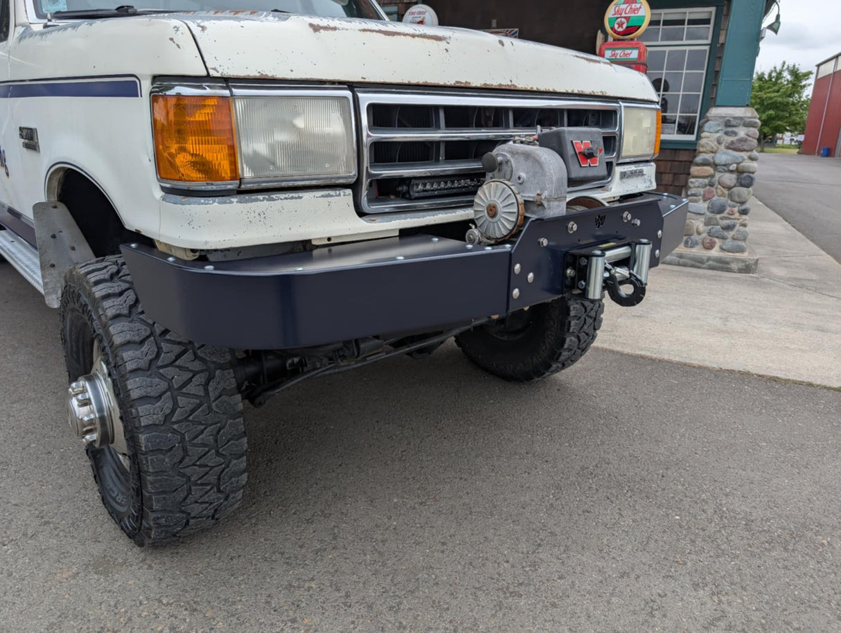 Engineered Vintage ‘GOAT' winch bumper - 1987-1997 Ford F-Series Engineered Vintage LLC