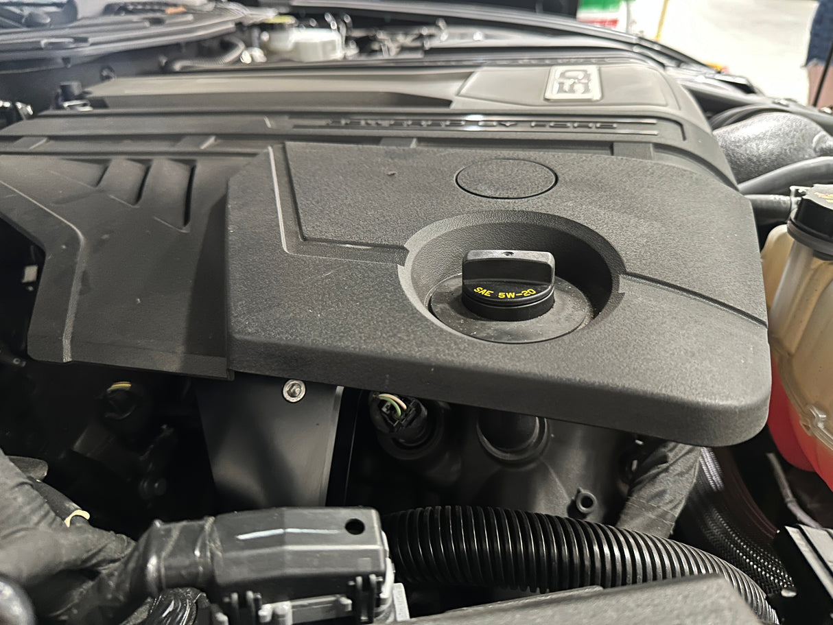 SPE Motorsport 2018-2023 GEN 3 Mustang GT Billet Oil Separator Catch Can