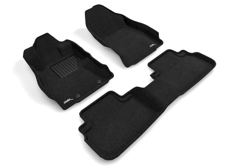 3D MAXpider 19-24 Subaru Forester Elegant Black R1 R2