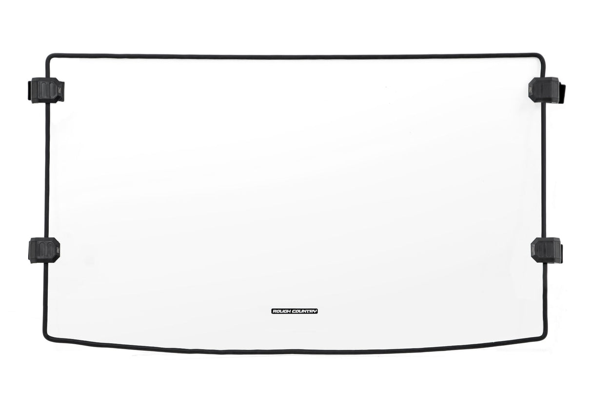 Full Windshield Scratch Resistant Mid Size Polaris Ranger 500/Ranger 800 Mid-Size Rough Country
