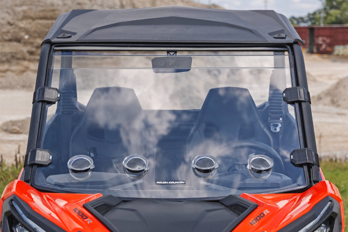 Vented Full Windshield Scratch Resistant Can-Am Maverick Sport 1000R Rough Country
