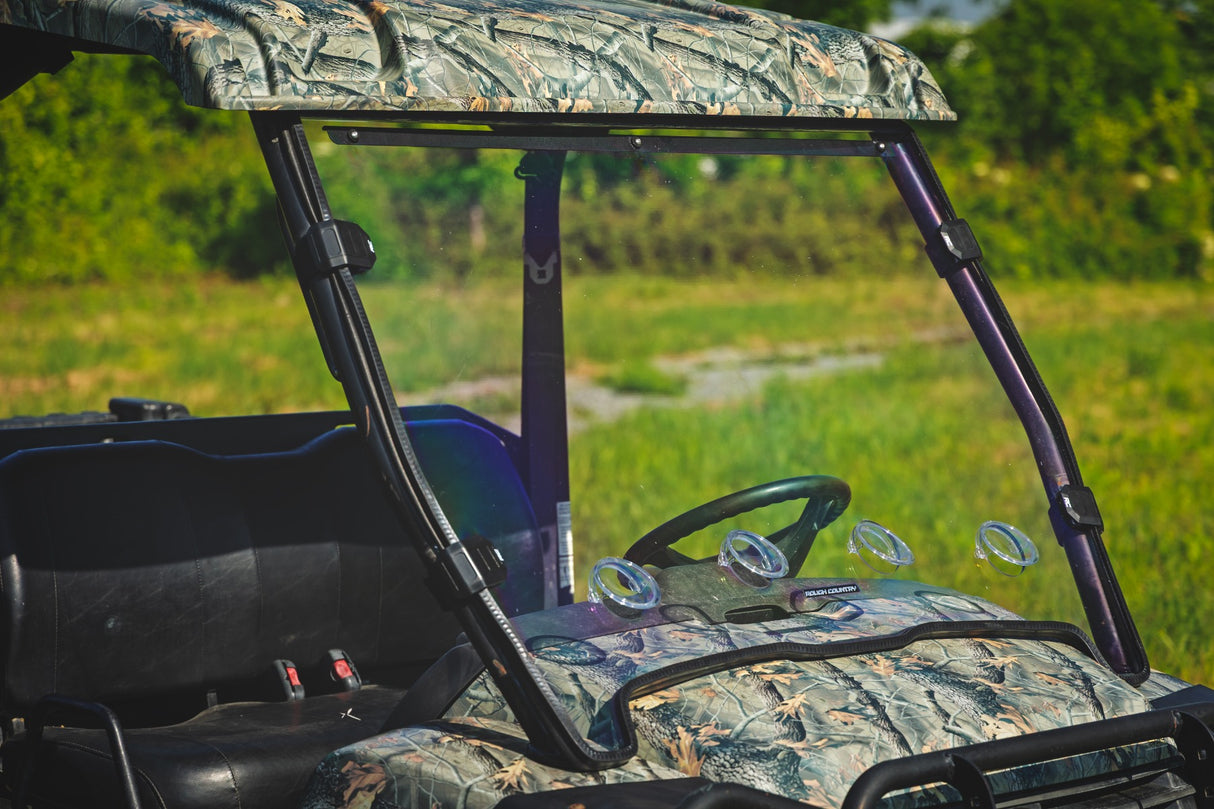 Vented Full Windshield Scratch Resistant John Deere Gator XUV 625/Gator XUV 850 Rough Country