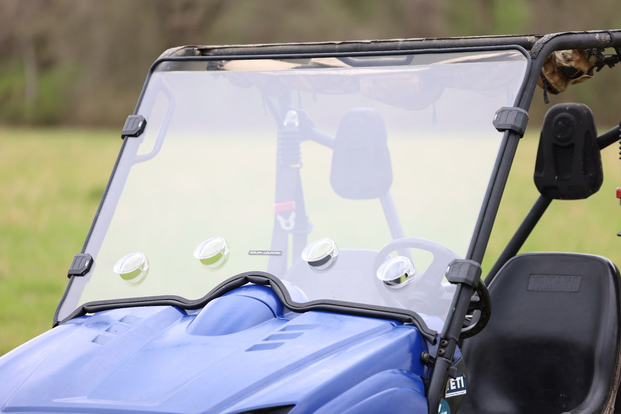 Vented Full Windshield Scratch Resistant Yamaha Rhino 450/Rhino 700 Rough Country