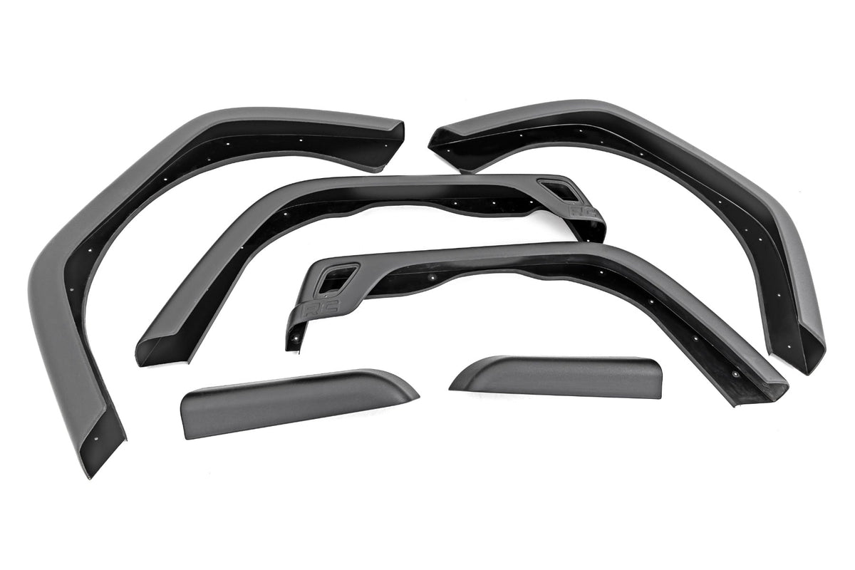Fender Flares 5.5 Inch Wide Jeep Wrangler TJ (97-06)/Wrangler Unlimited (04-06) Rough Country