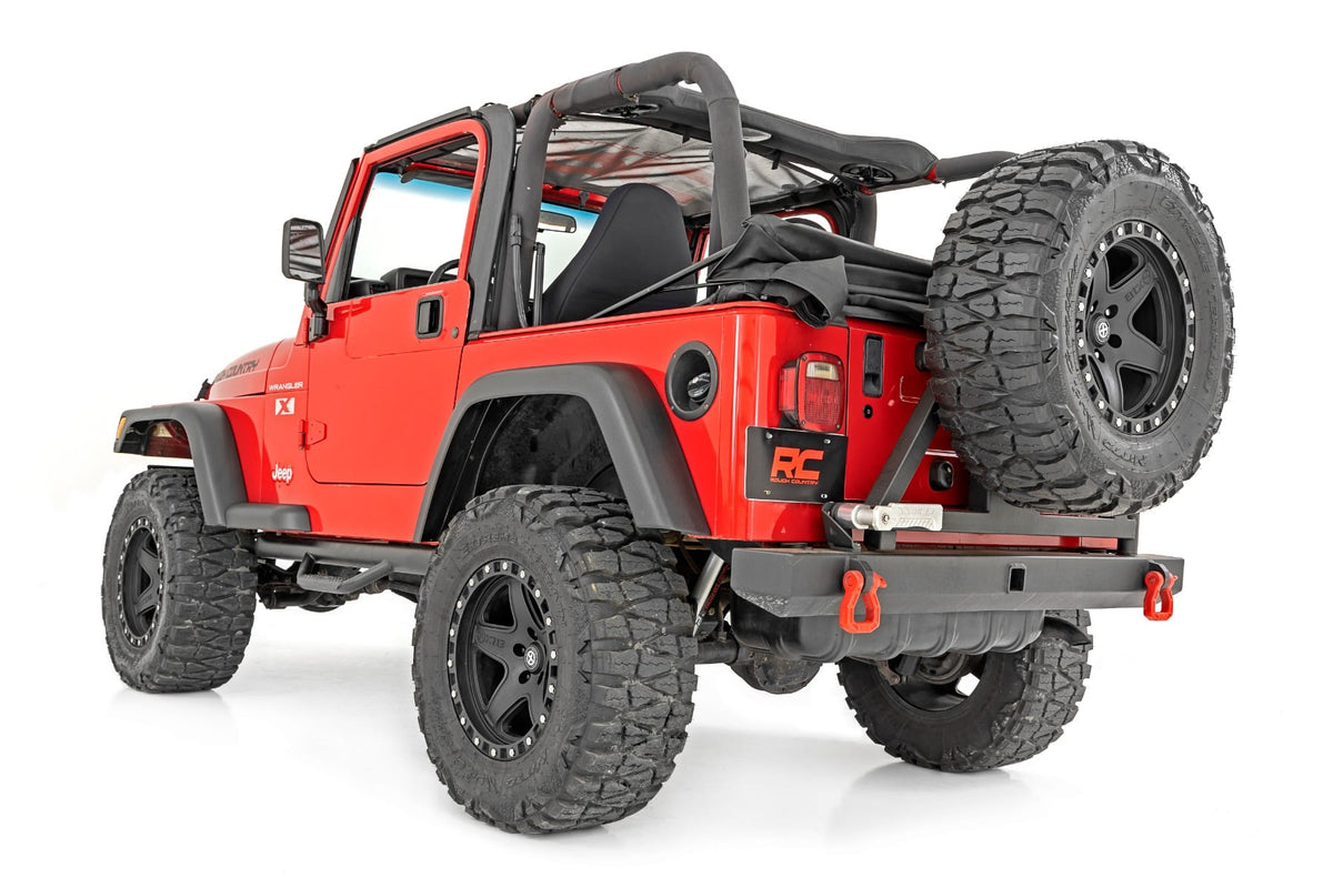 Fender Flares 5.5 Inch Wide Jeep Wrangler TJ (97-06)/Wrangler Unlimited (04-06) Rough Country