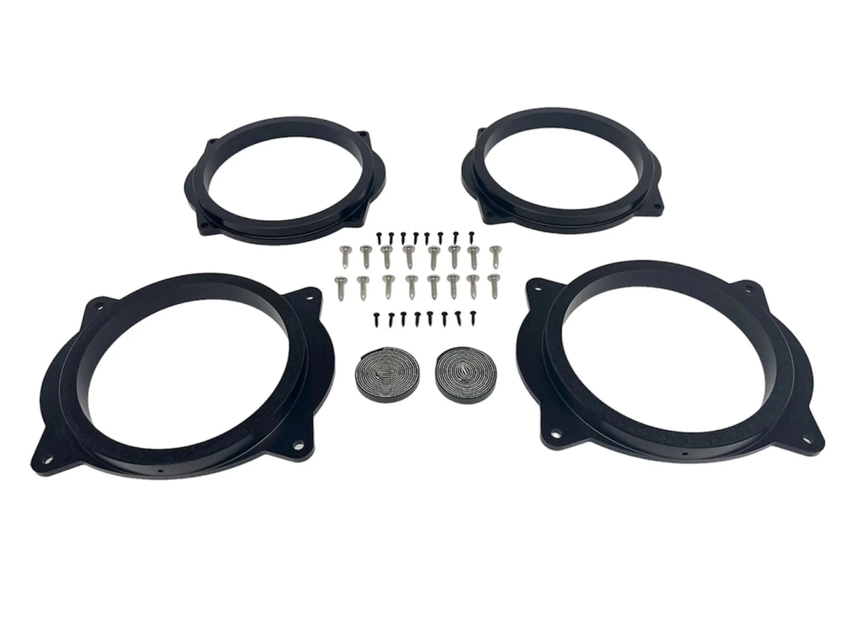 2012-2017 Toyota Camry & Avalon Speaker Adapters | 1-inch CNC-Machined HDPE Ten87 Design