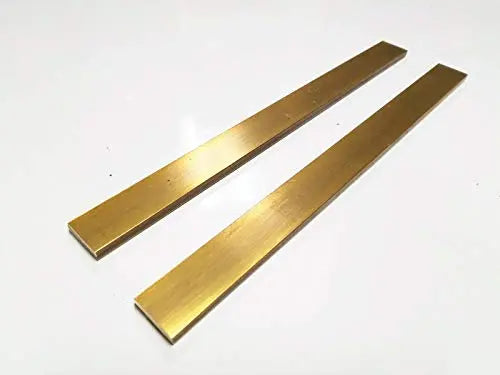 2 Pieces 1/4" x 1" C360 Brass Flat BAR 14" Long Solid .250" Mill Stock H02 showingo