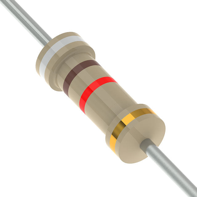 Resistors 9,100 Ohm (9.1K) 1/2 Watt 5% - 5 Pack TekShack