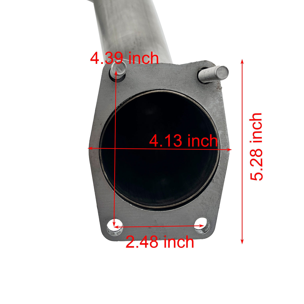 TruckTok 2017-2023 6.6L Duramax L5P 3.5" Downpipe w/EGR Cooler Delete kit TruckTok