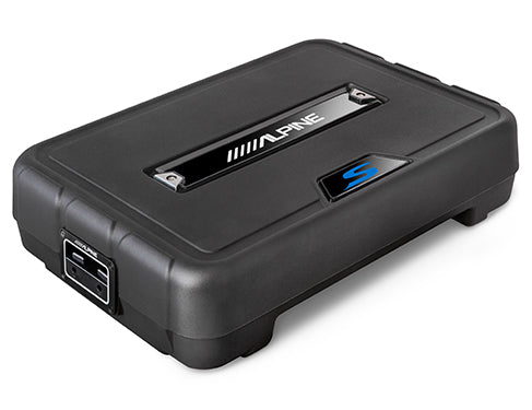 Alpine Single 10” S-Series Shallow Preloaded Subwoofer Enclosure