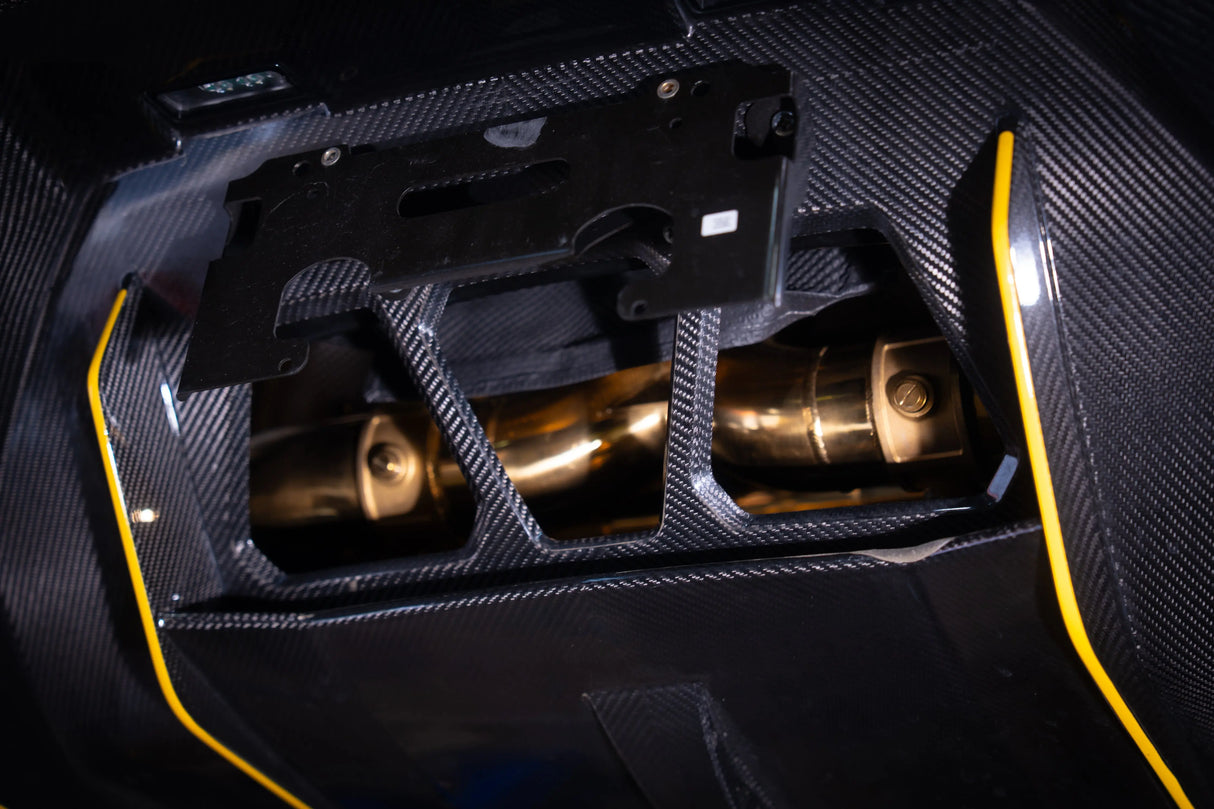 Lamborghini Aventador SVJ/Ultimae Valved Sport Exhaust System Valvetronic Designs