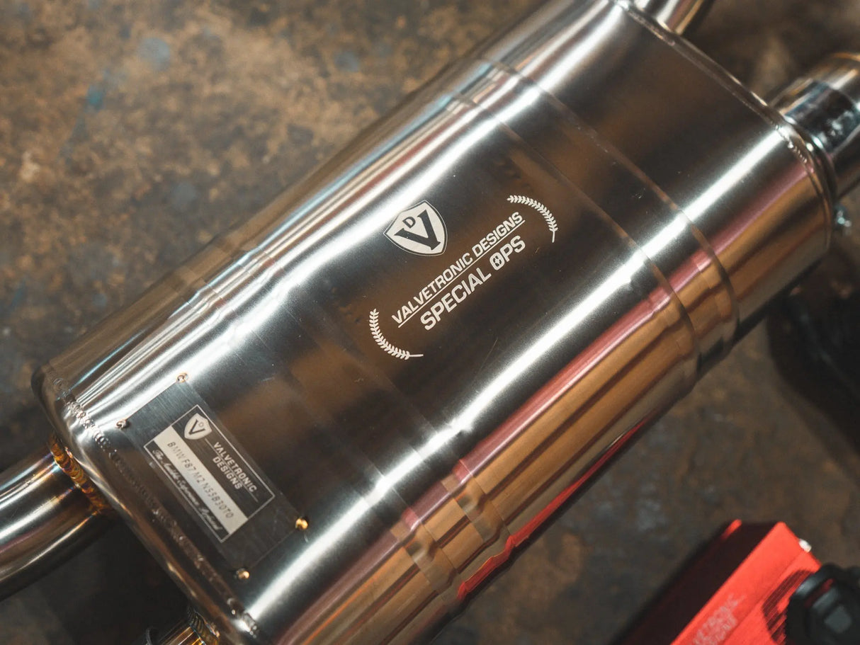 BMW F87 M2 Valved Sport Exhaust System (N55) Valvetronic Designs