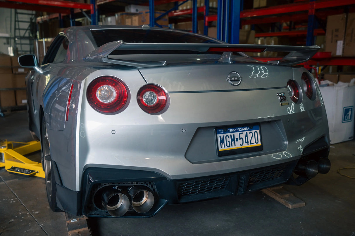Nissan GTR R35 Valved Sport Exhaust System Valvetronic Designs