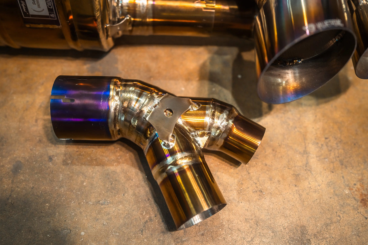Valvetronic Valved Race Exhaust System for Porsche 911 Turbo 991.1 / 991.2 Valvetronic Designs