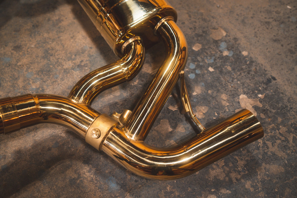 Mercedes AMG GT Valved Sport Exhaust system Valvetronic Designs