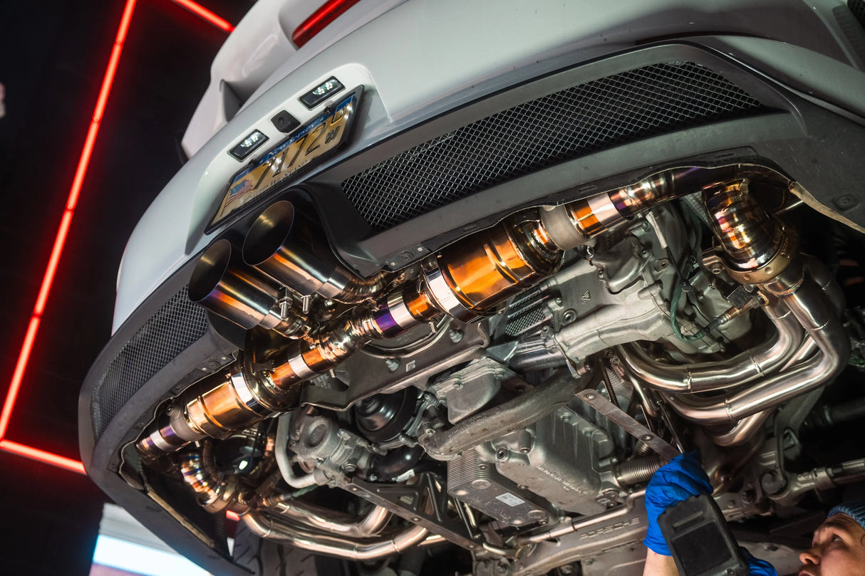 Valvetronic Valved Sport Exhaust System for Porsche GT3/RS 991.1 / 991.2 Valvetronic Designs