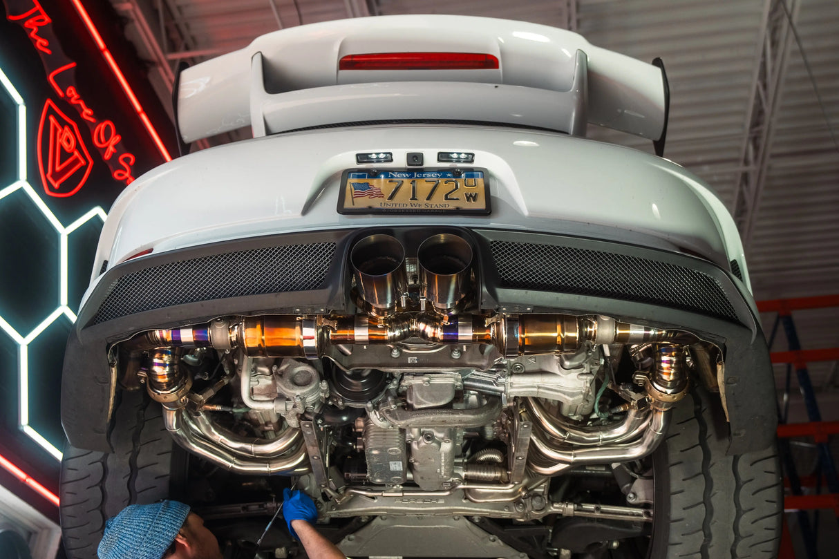 Valvetronic Valved Sport Exhaust System for Porsche GT3/RS 991.1 / 991.2 Valvetronic Designs