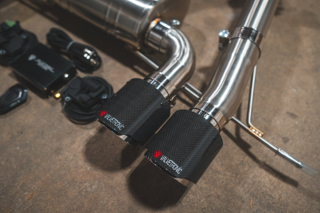 Exclusive 2.5 inch tips Valvetronic Designs