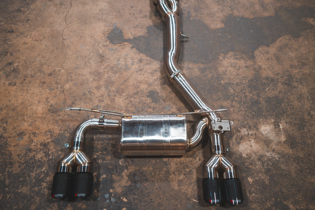 BMW F87 M2 Competition Equal Length Valved Sport Exhaust System Valvetronic Designs