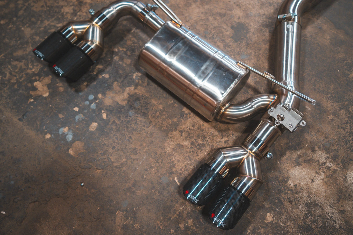 BMW F87 M2 Competition Equal Length Valved Sport Exhaust System Valvetronic Designs