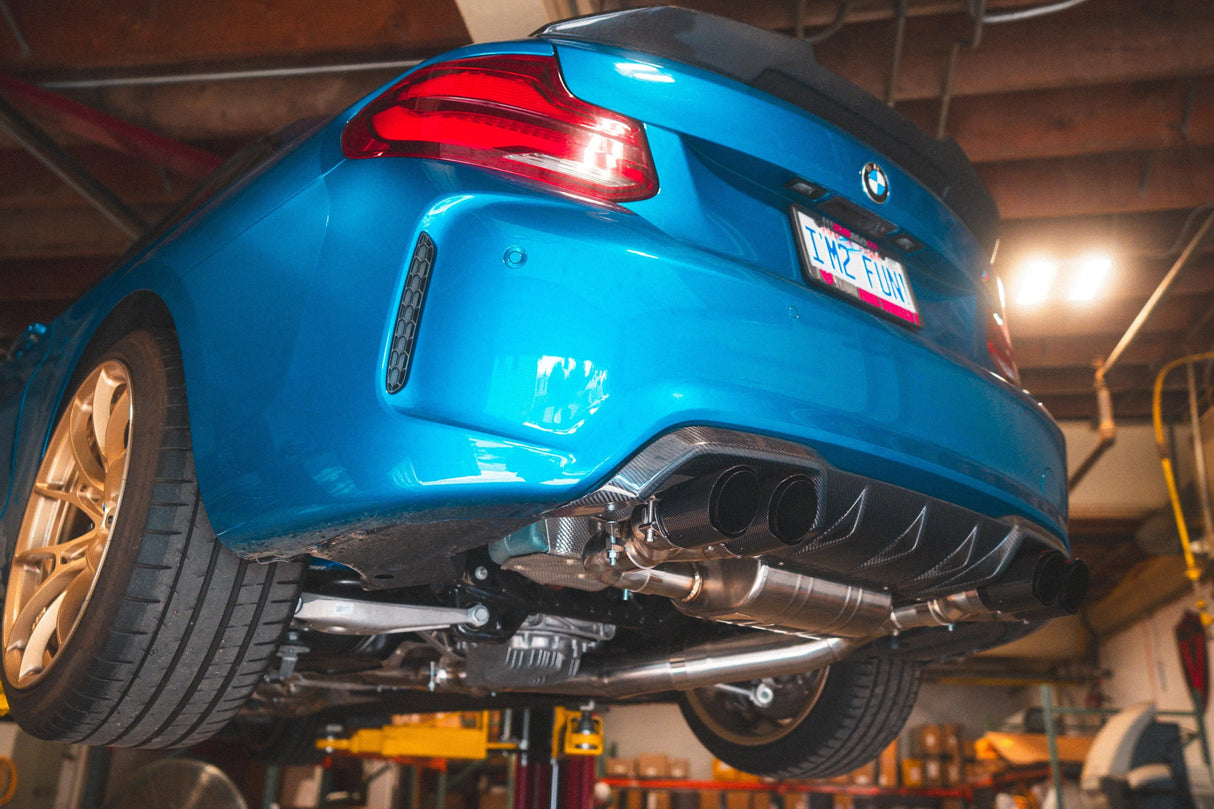 BMW F87 M2 Competition Equal Length Valved Sport Exhaust System Valvetronic Designs